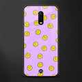 groovy emoticons glass case for oneplus 6t image