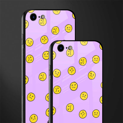 groovy emoticons glass case for iphone 7 image-2
