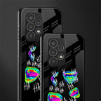 hahahahahaha back phone cover | glass case for samsung galaxy a73 5g