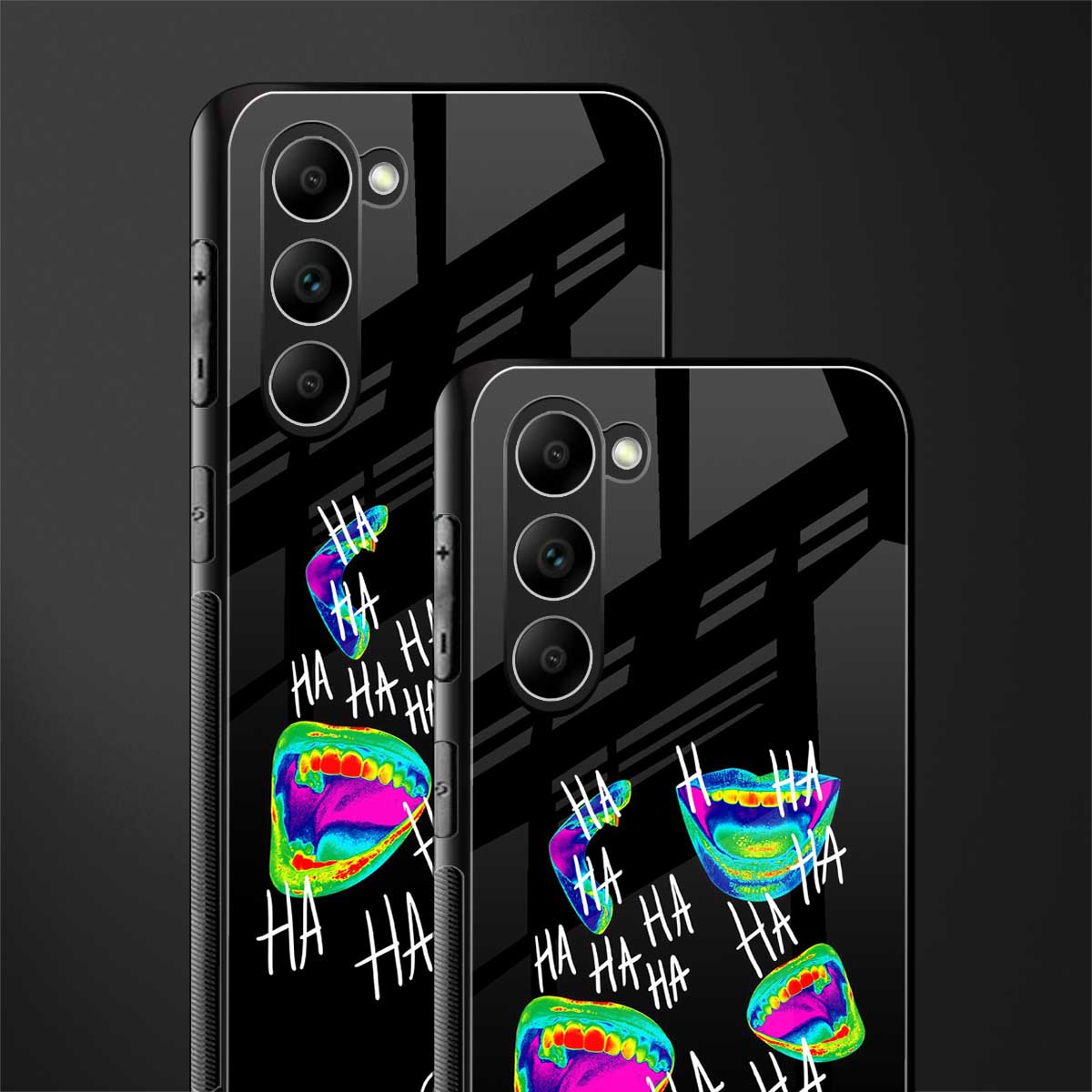 hahahahahaha glass case for phone case | glass case for samsung galaxy s23 plus