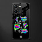hahahahahaha back phone cover | glass case for vivo y35 4g