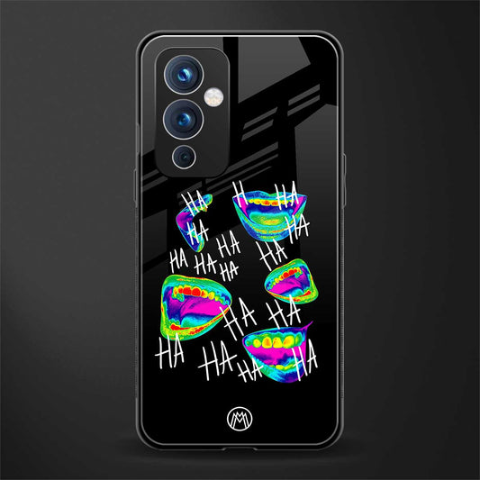 hahahahahaha back phone cover | glass case for oneplus 9