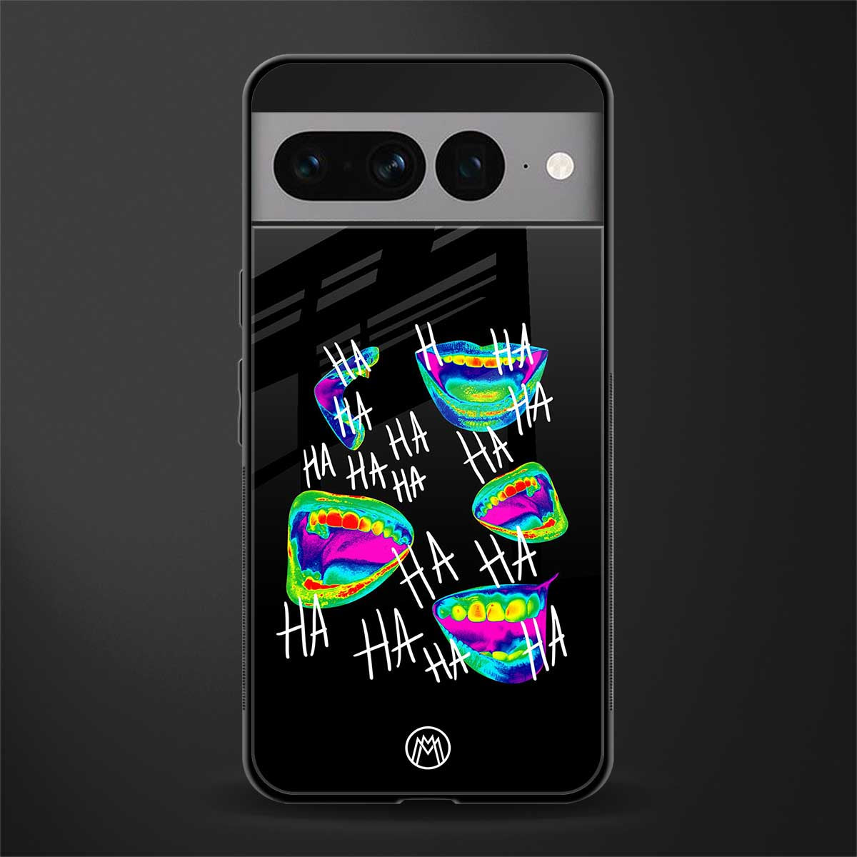 hahahahahaha back phone cover | glass case for google pixel 7 pro