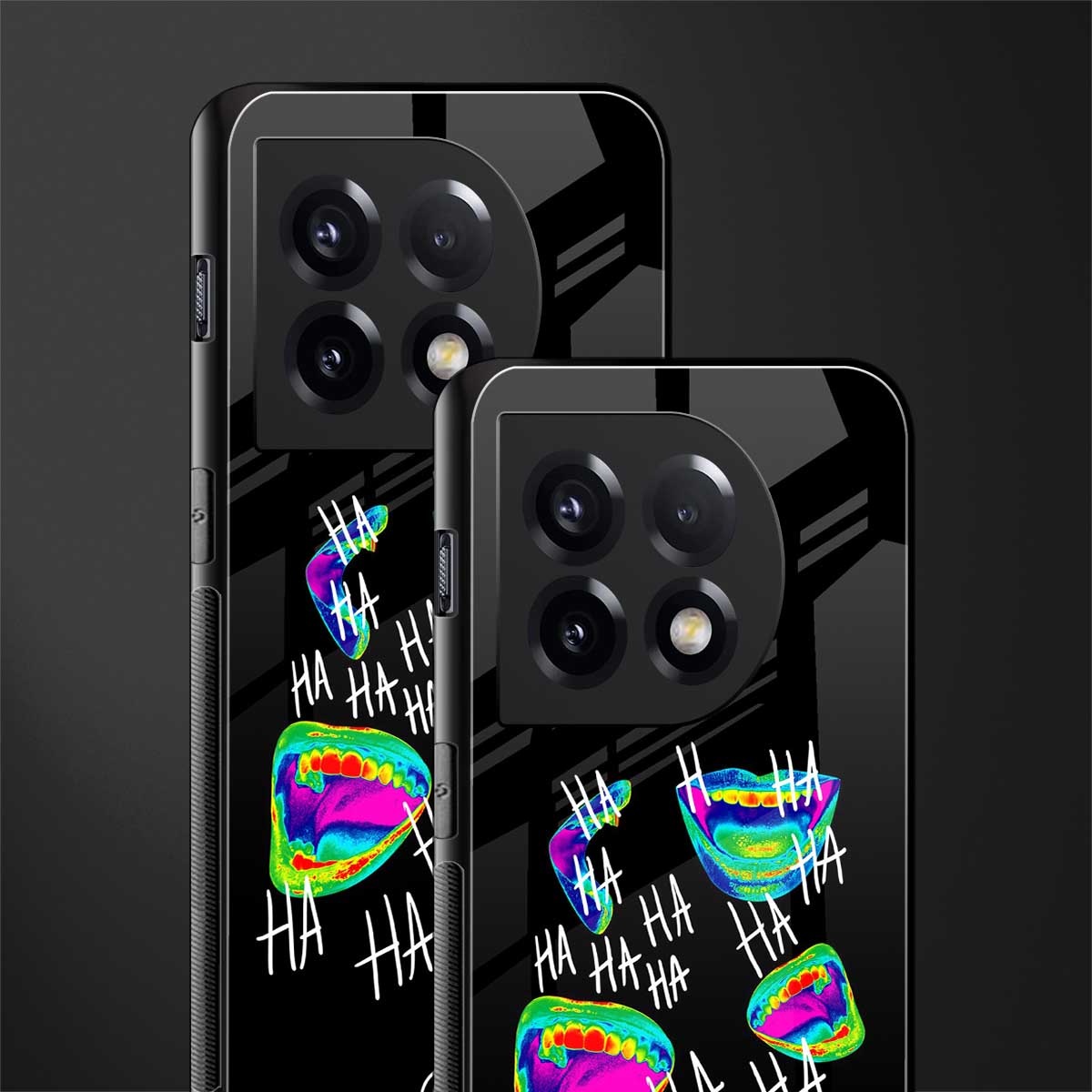 hahahahahaha back phone cover | glass case for oneplus 11