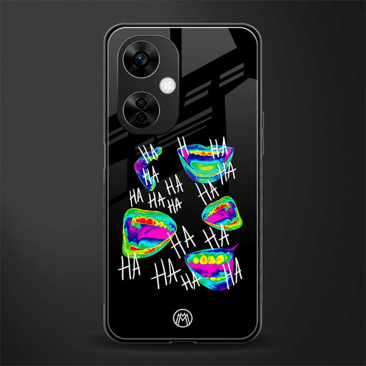 hahahahahaha back phone cover | glass case for oneplus nord ce 3 lite
