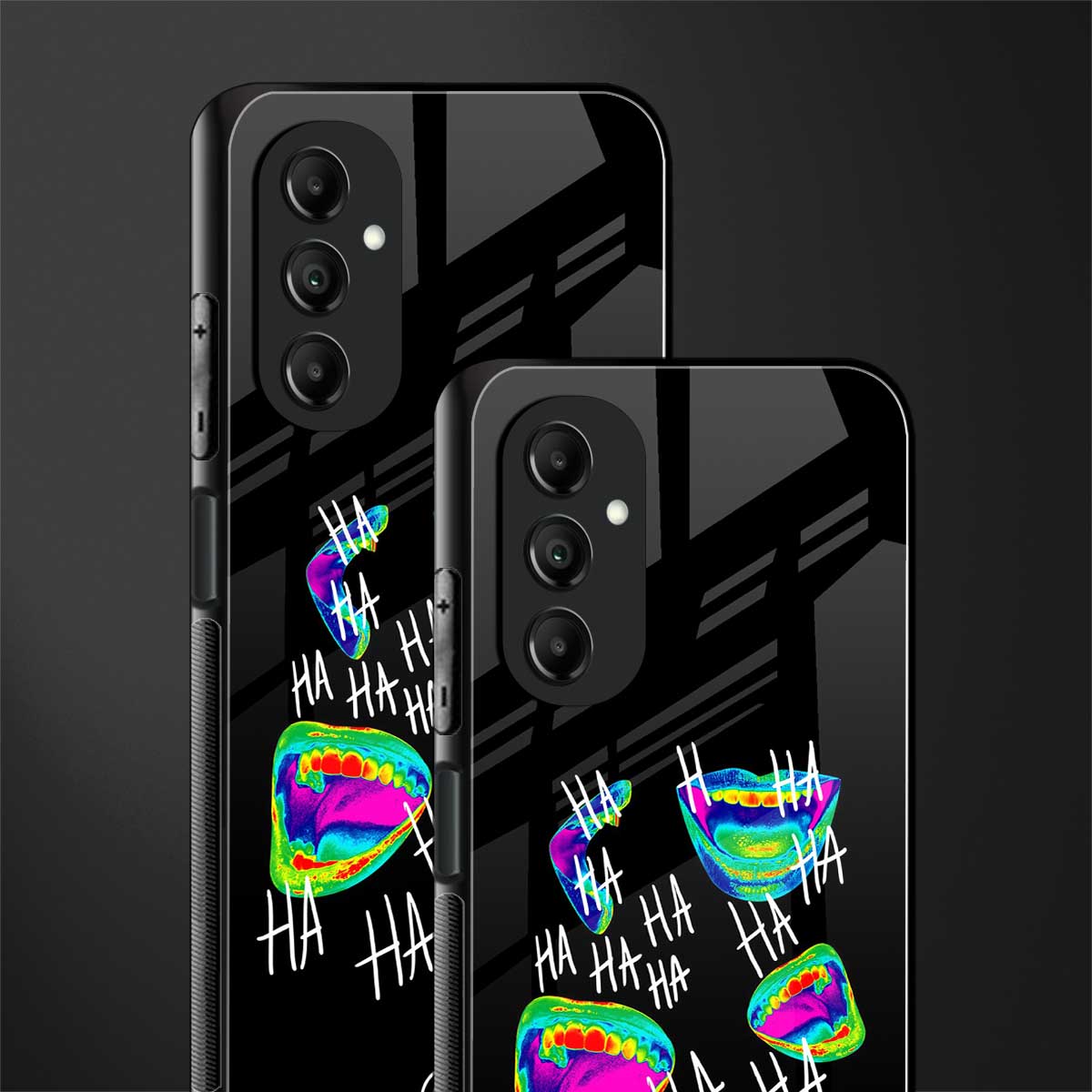 hahahahahaha back phone cover | glass case for samsung galaxy a14 5g