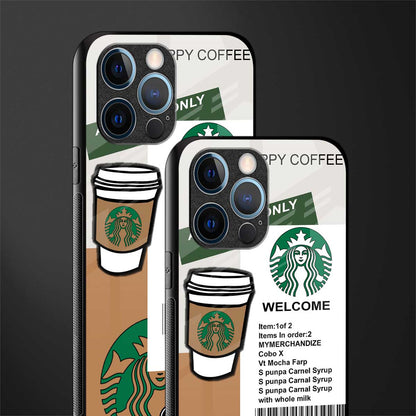 happy coffee glass case for iphone 13 pro image-2