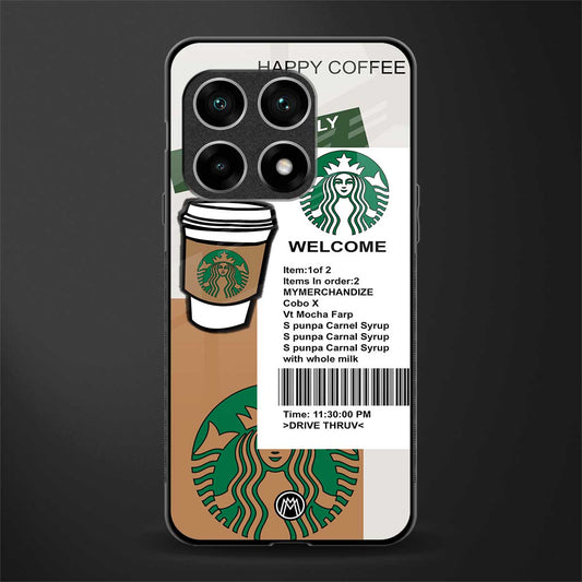 happy coffee glass case for oneplus 10 pro 5g image