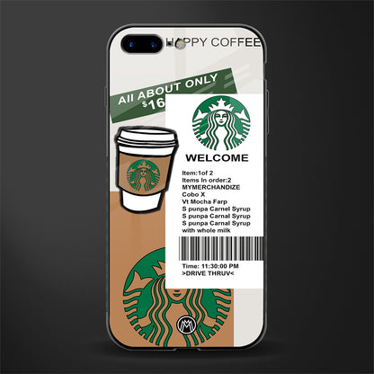 happy coffee glass case for iphone 7 plus image