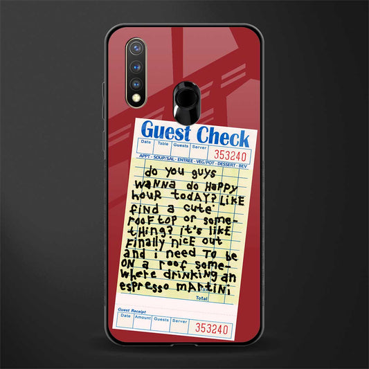 happy hour glass case for vivo y19 image