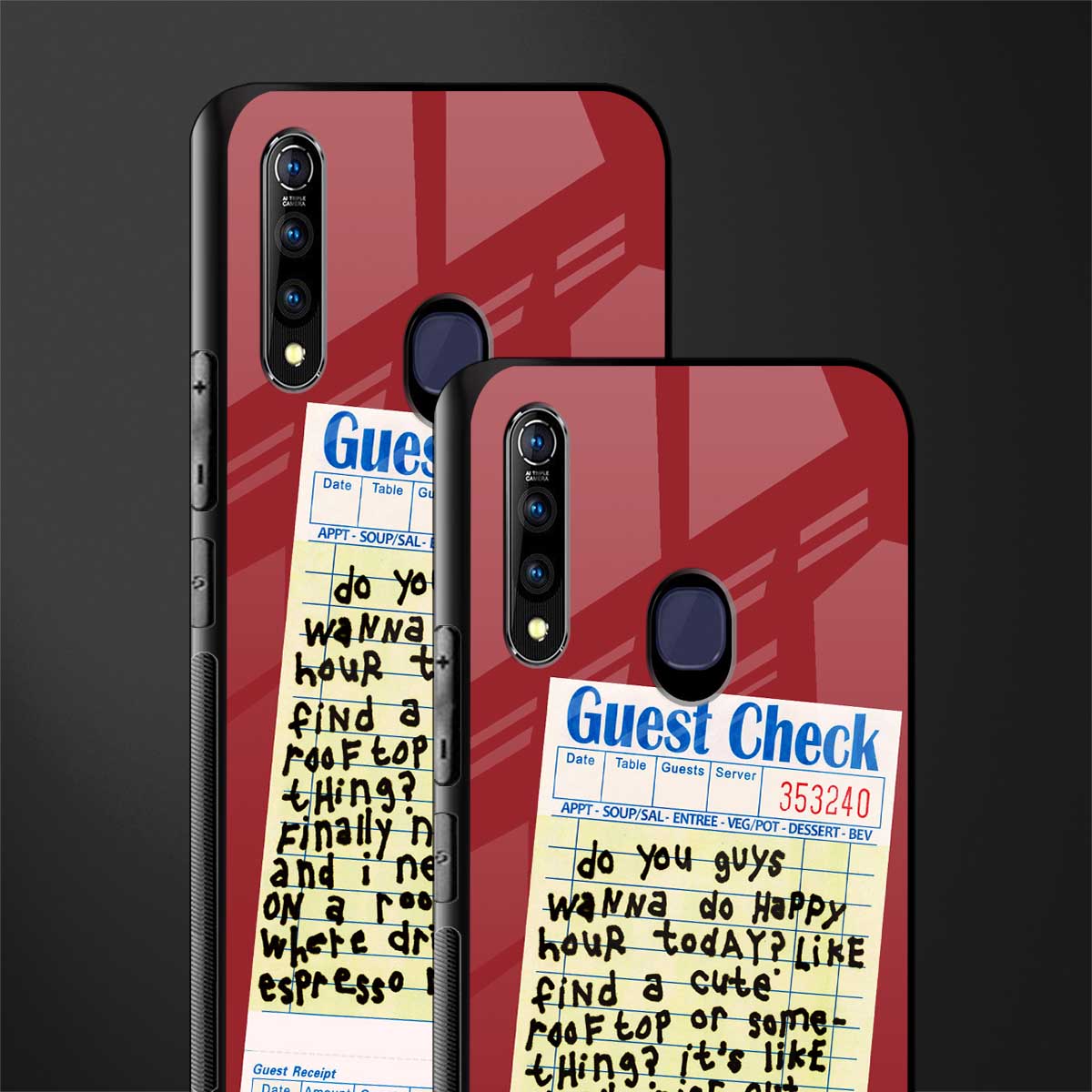 happy hour glass case for vivo z1 pro image-2
