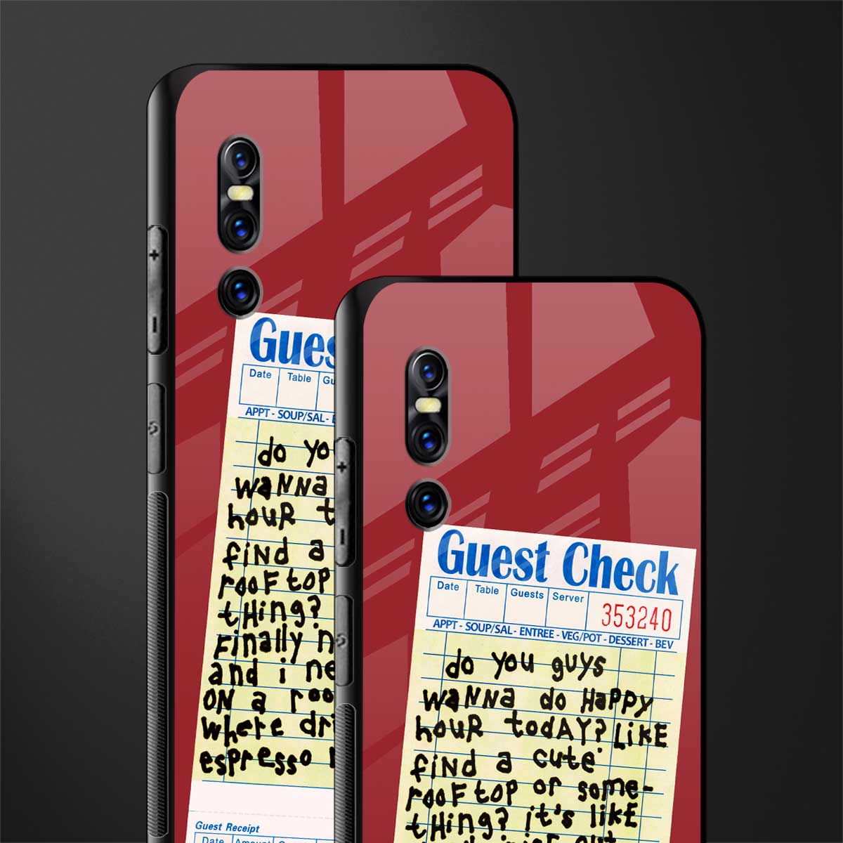 happy hour glass case for vivo v15 pro image-2