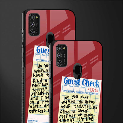 happy hour glass case for samsung galaxy m21 image-2