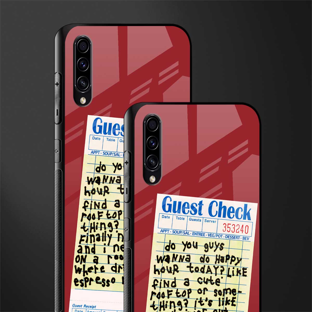 happy hour glass case for samsung galaxy a70s image-2