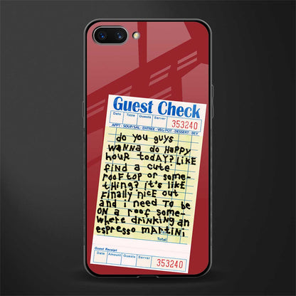 happy hour glass case for realme c1 image