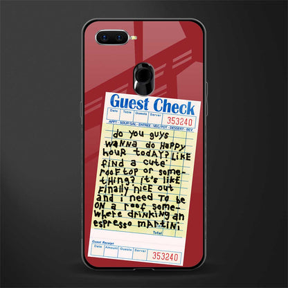 happy hour glass case for oppo a5s image