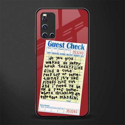 happy hour glass case for vivo v19 image