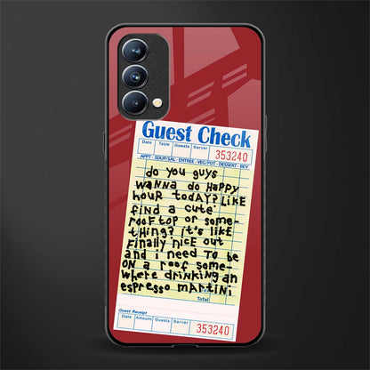 happy hour glass case for oppo f19s image