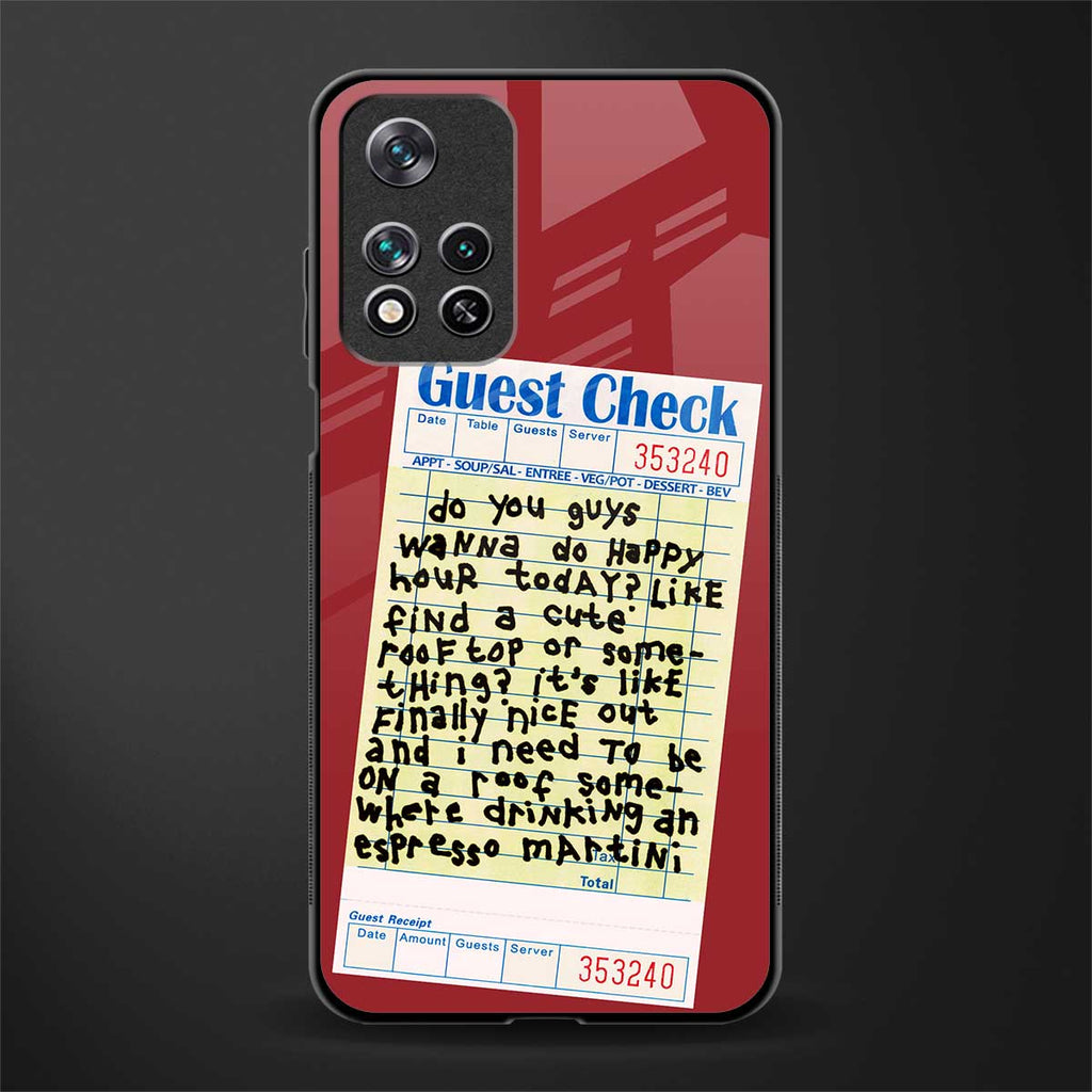happy hour glass case for xiaomi 11i 5g image
