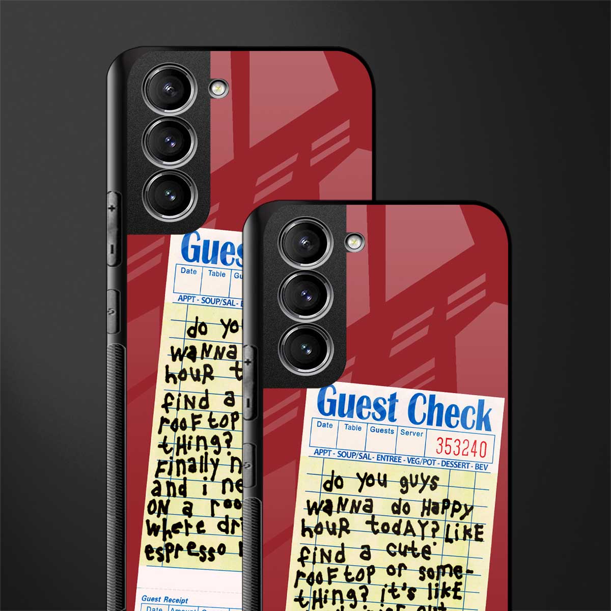 happy hour glass case for samsung galaxy s21 plus image-2