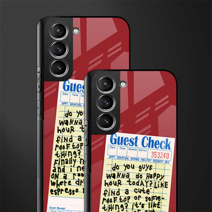 happy hour glass case for samsung galaxy s21 plus image-2