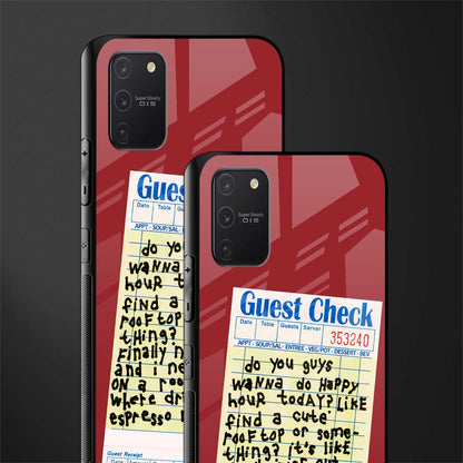 happy hour glass case for samsung galaxy a91 image-2