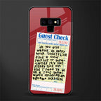 happy hour glass case for samsung galaxy note 9 image
