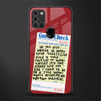 happy hour glass case for samsung galaxy a21s image