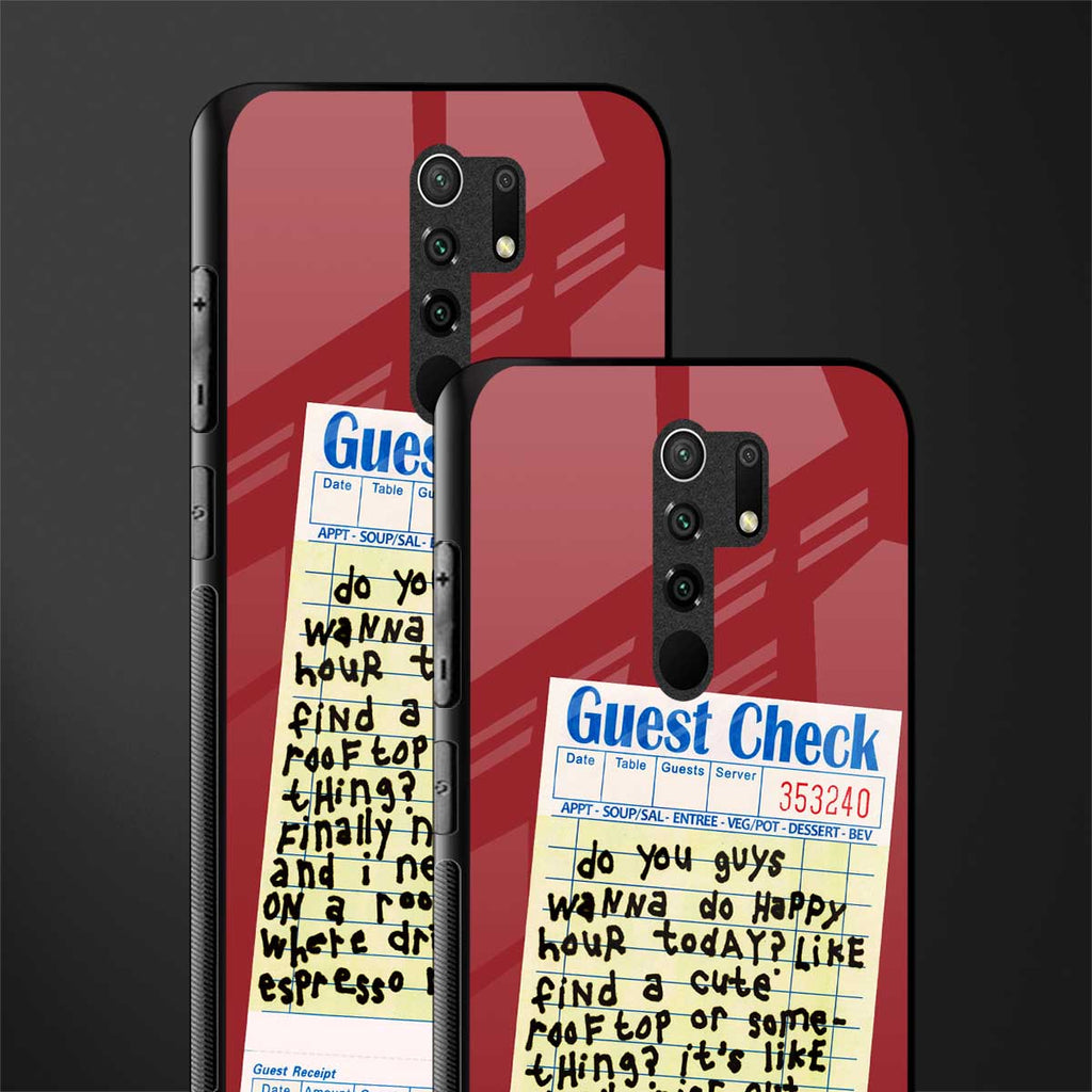 happy hour glass case for redmi 9 prime image-2