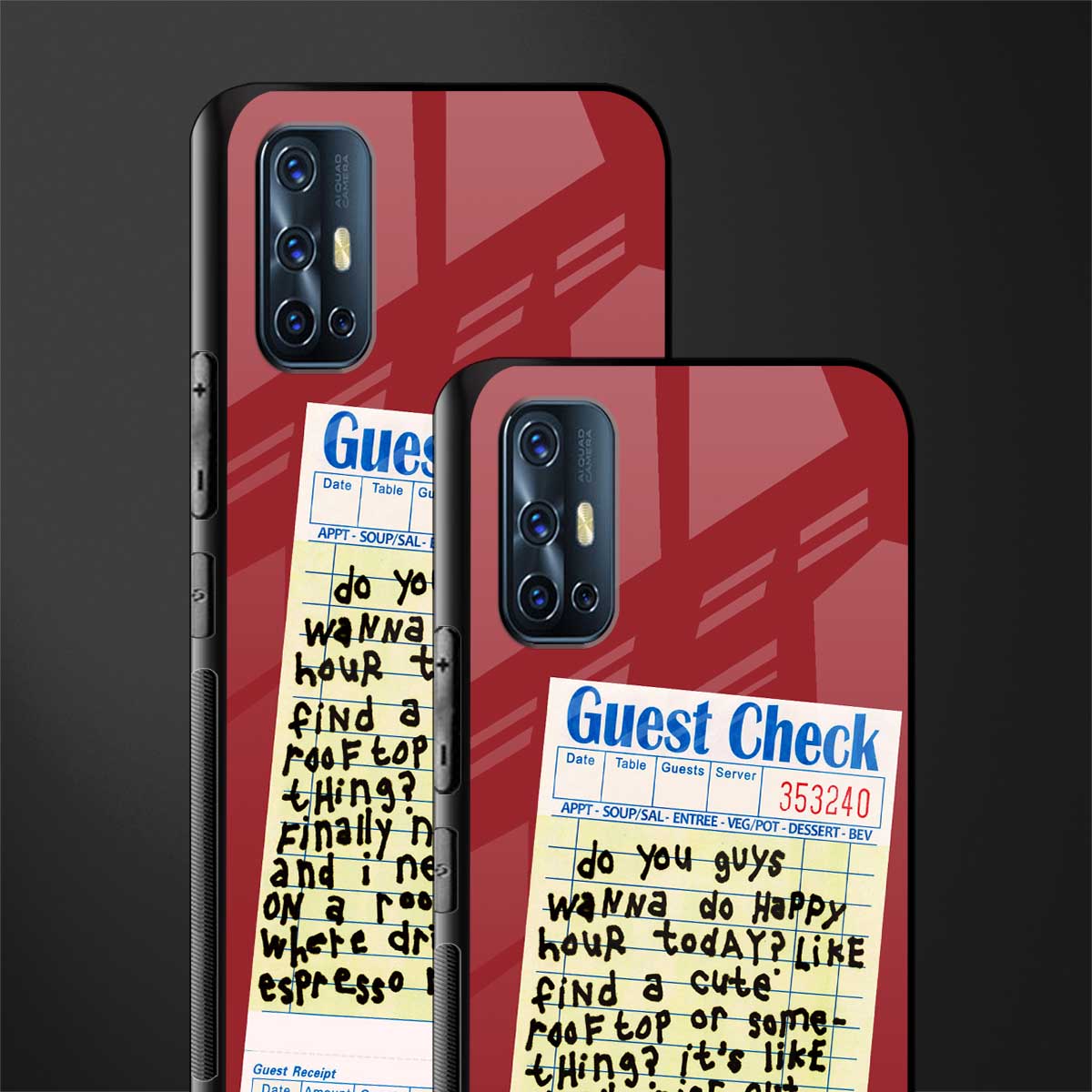 happy hour glass case for vivo v17 image-2