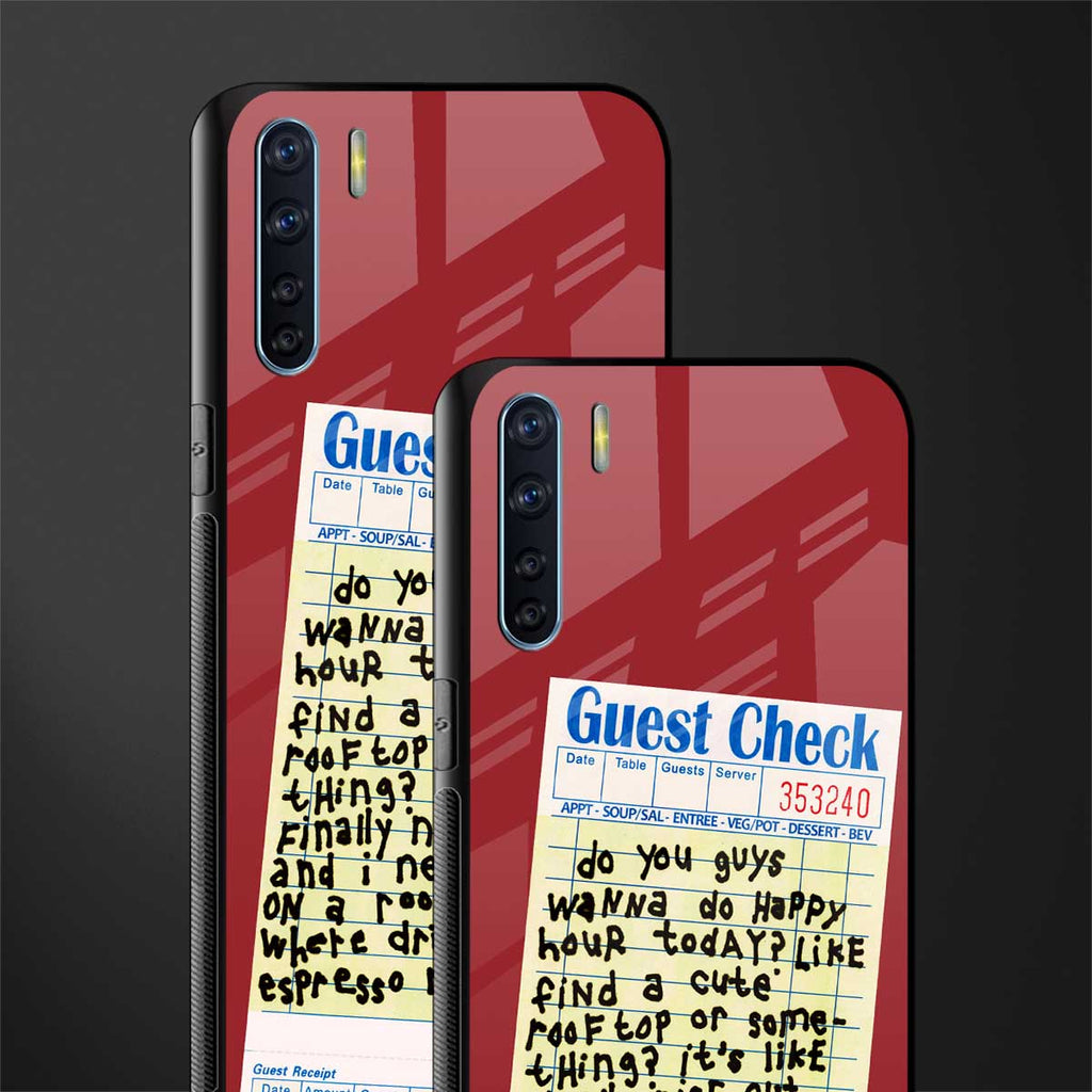 happy hour glass case for oppo f15 image-2