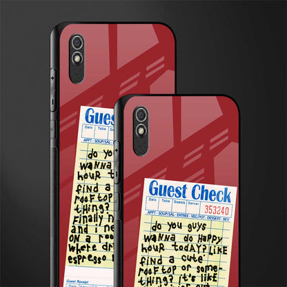happy hour glass case for redmi 9a image-2