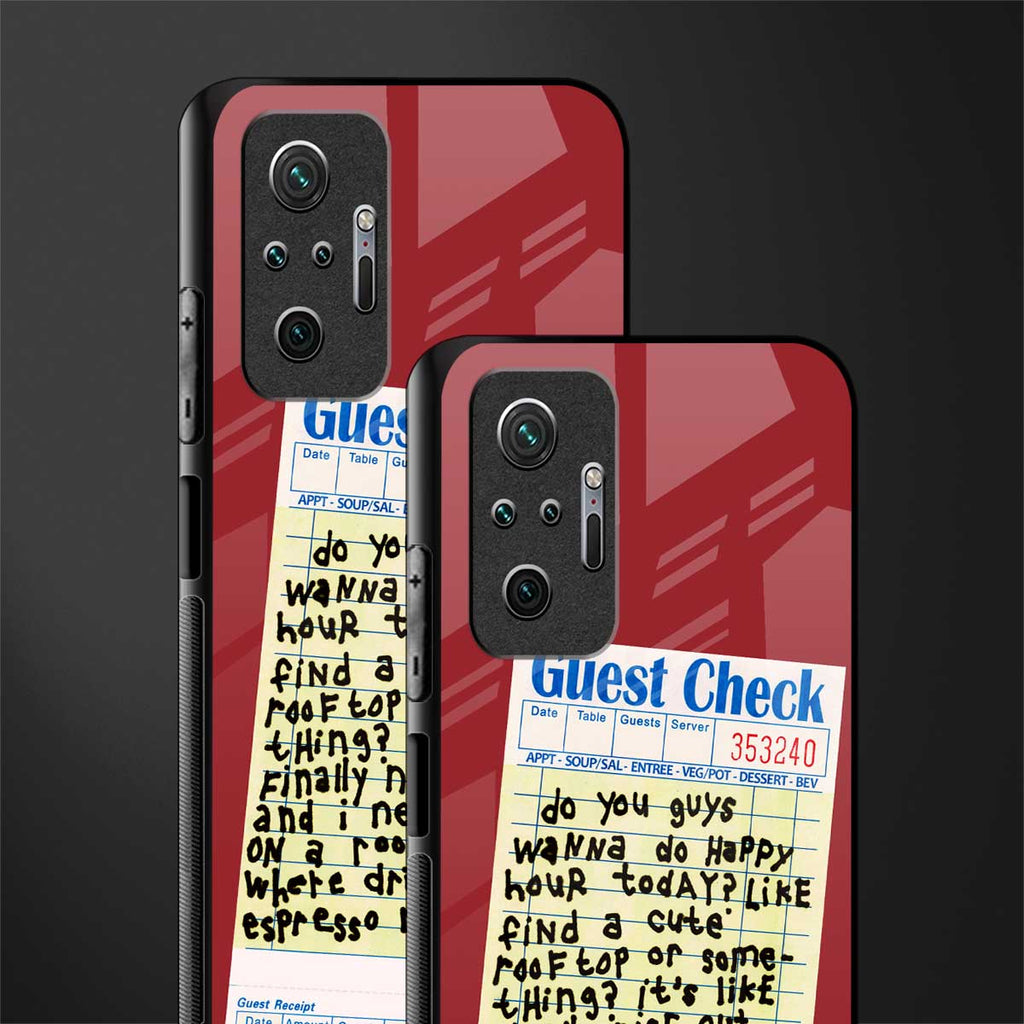 happy hour glass case for redmi note 10 pro max image-2
