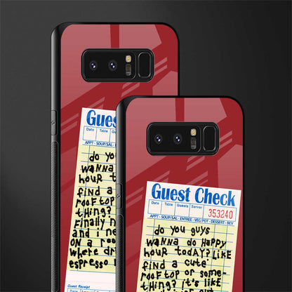 happy hour glass case for samsung galaxy note 8 image-2