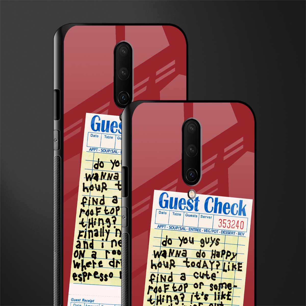 happy hour glass case for oneplus 7 pro image-2