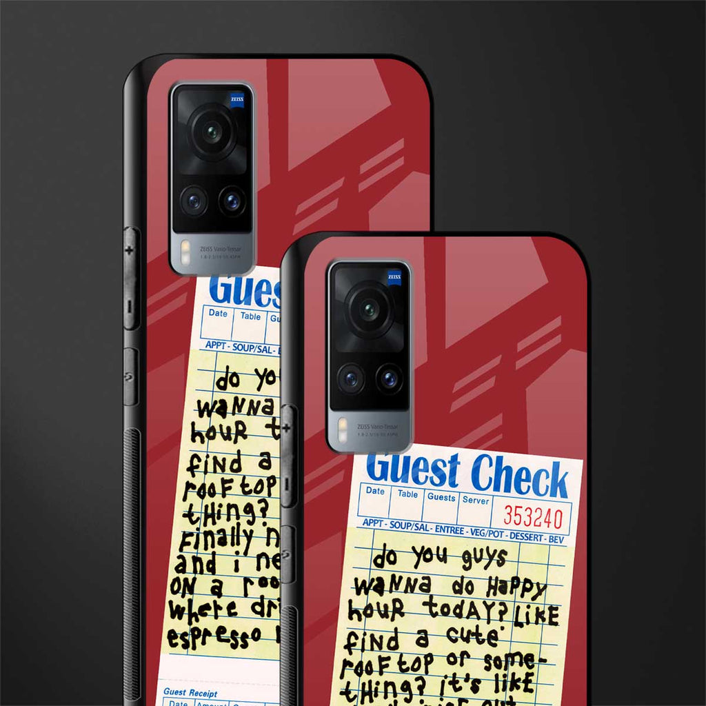 happy hour glass case for vivo x60 image-2