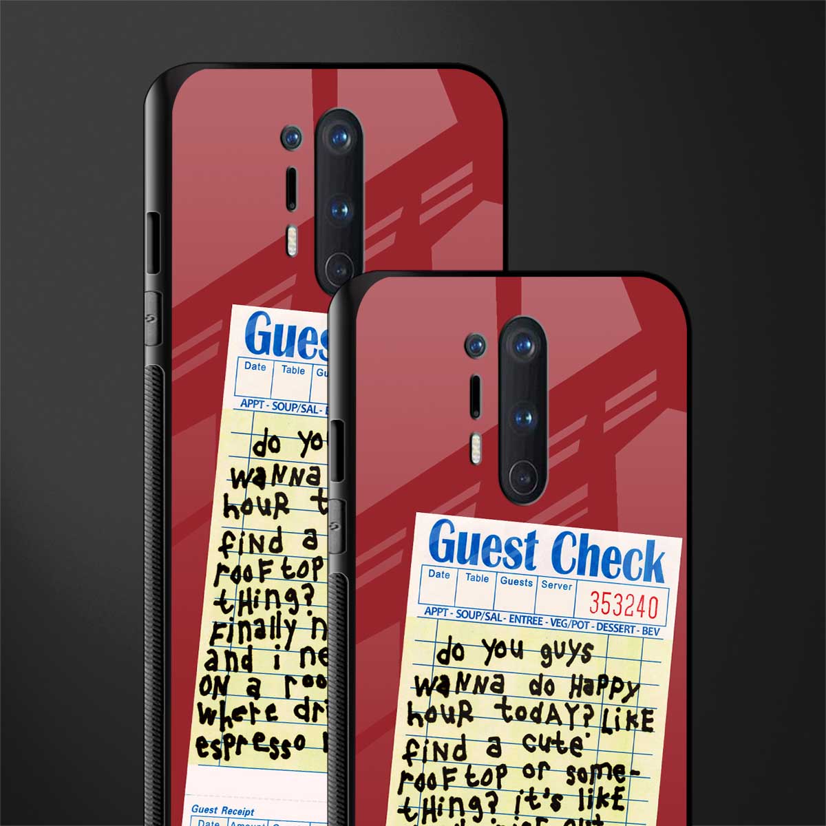 happy hour glass case for oneplus 8 pro image-2