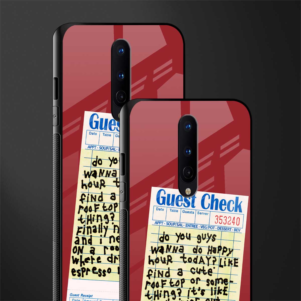 happy hour glass case for oneplus 8 image-2