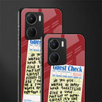 happy hour back phone cover | glass case for vivo y16