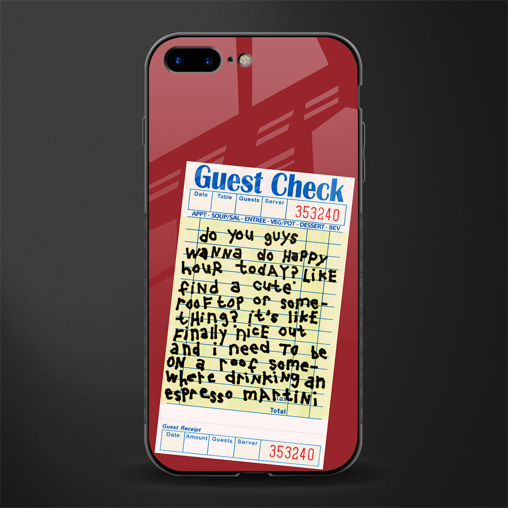happy hour glass case for iphone 8 plus image