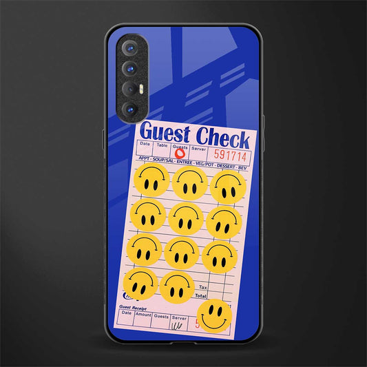 happy meals glass case for oppo reno 3 pro image