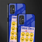 happy meals glass case for samsung galaxy m31s image-2