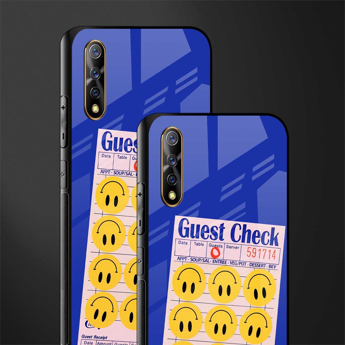 happy meals glass case for vivo s1 image-2