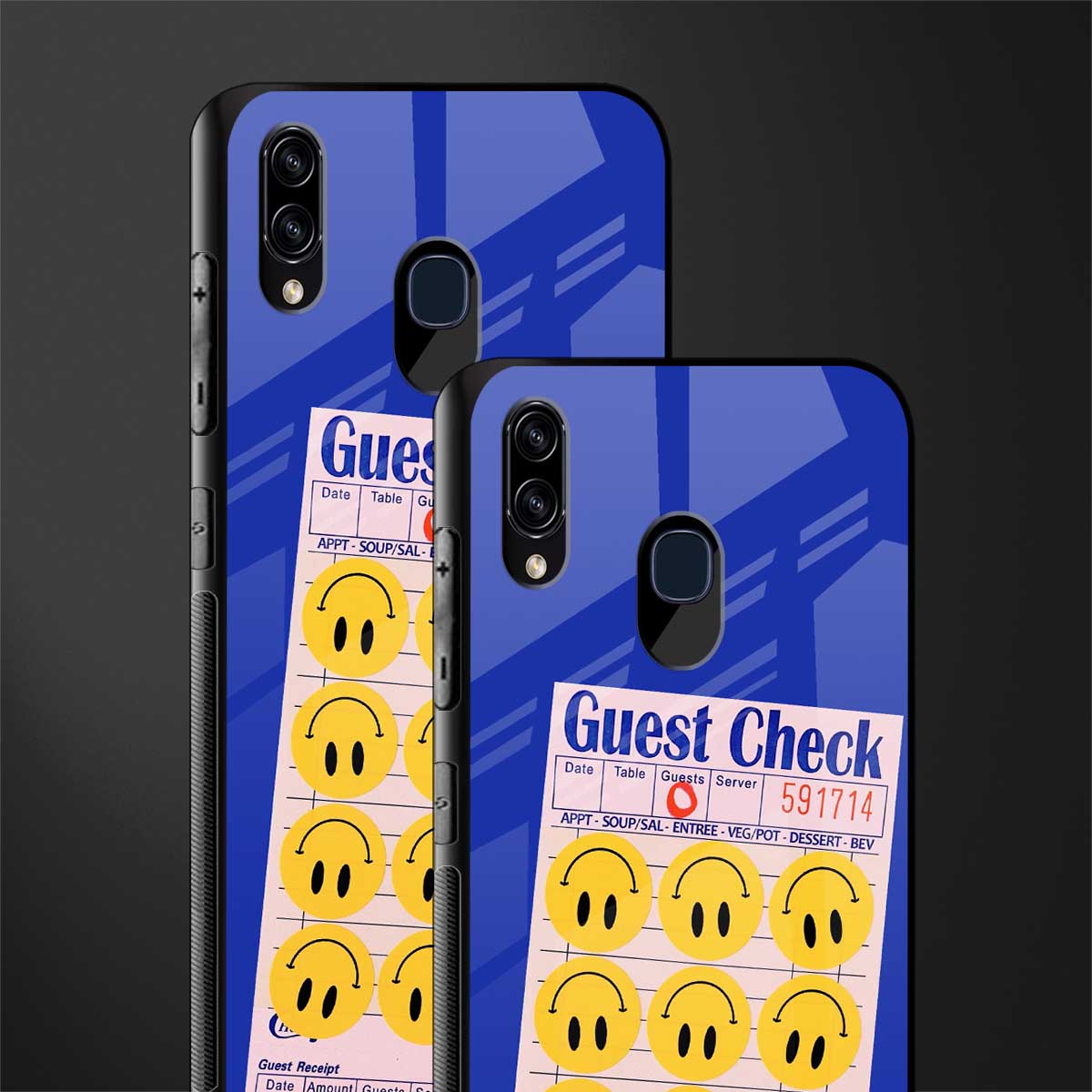 happy meals glass case for samsung galaxy a20 image-2