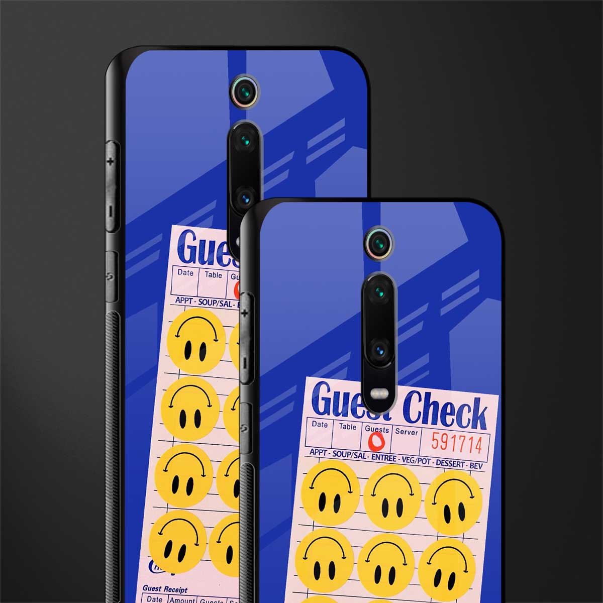 happy meals glass case for redmi k20 pro image-2