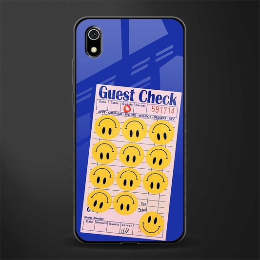 happy meals glass case for redmi 7a image