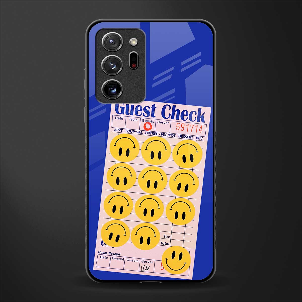 happy meals glass case for samsung galaxy note 20 ultra 5g image