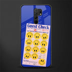 happy meals glass case for redmi 9 prime image