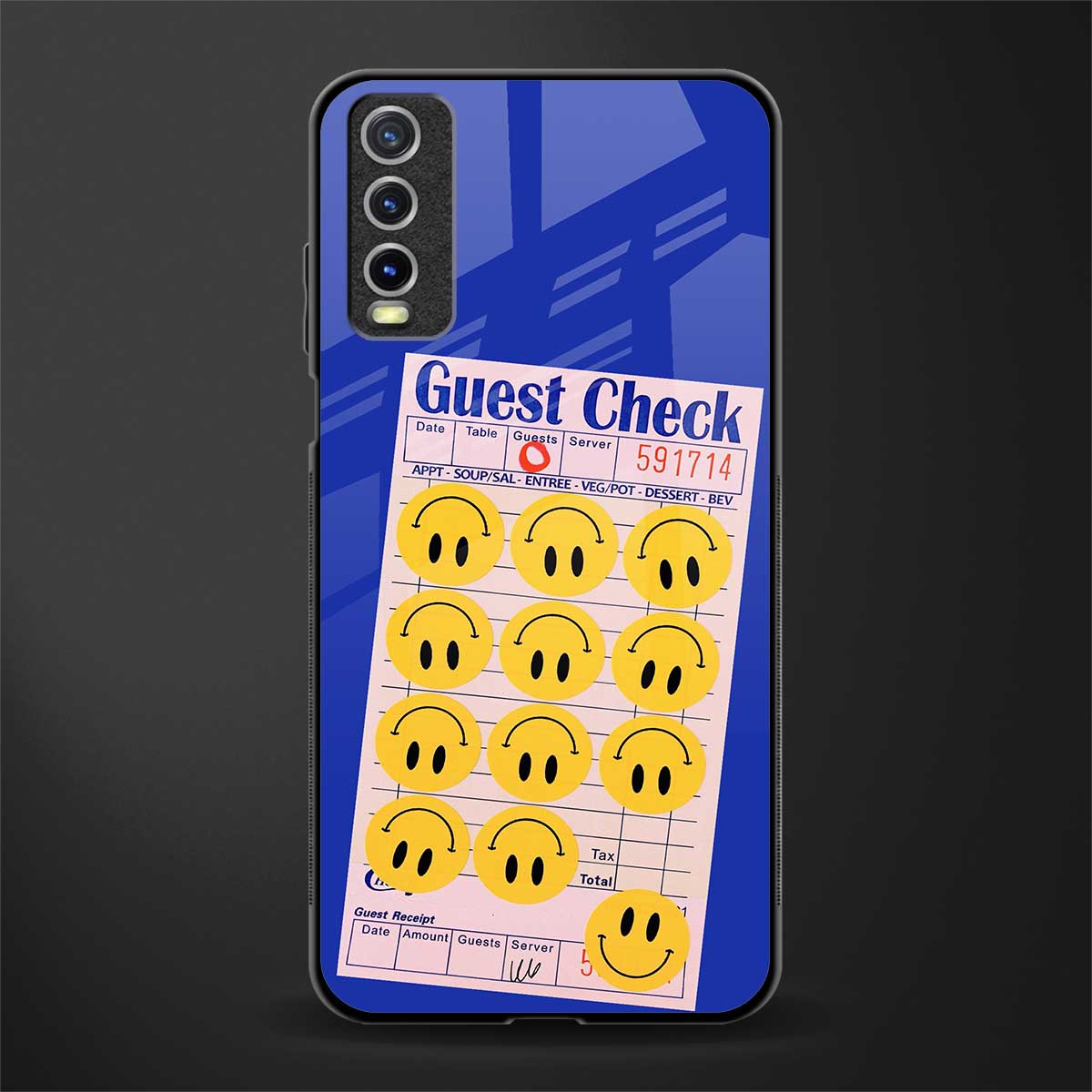 happy meals glass case for vivo y20i vivo y20t image