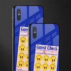 happy meals glass case for redmi 9a image-2